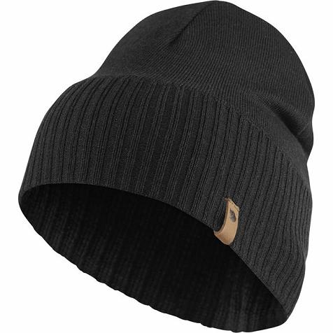 Fjällräven Women Merino Beanies Black PH329341 Philippines